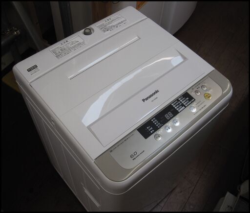 新生活！21600円 パナソニック 6kg 全自動 洗濯機 215年製 NA-F60B8
