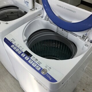 シャープ7.0K洗濯機 2014年製 分解クリーニング済み！！！