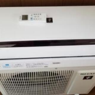 夏終わり価格！高年式エアコン！プラズマイオン搭載！工事付き！保証 