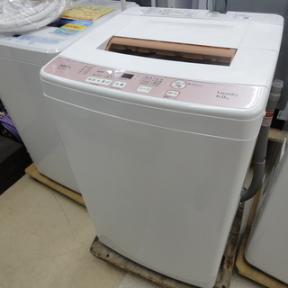 AQUA/アクア 洗濯機 6.0kg 2018年製 ホワイト A...