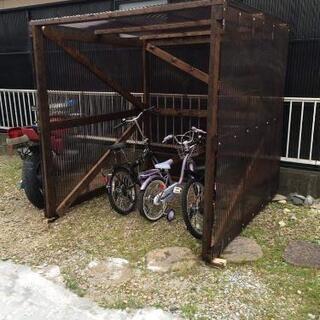 自転車置き場作ります - 桑名市