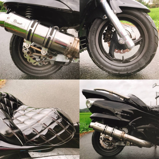 ホンダ フォルツァ カスタム スマートキー 2万キロ 自賠責1年付き