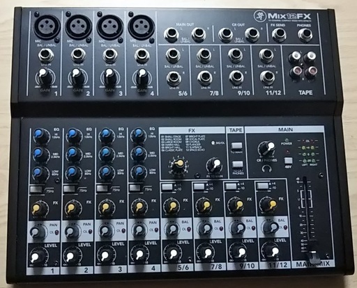 MACKIE MIX12FX アナログミキサー