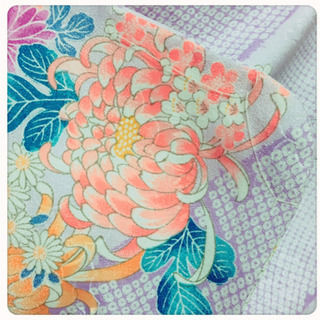 ［美品✲ﾟ未使用］着物  訪問着 紬 小紋 お出掛け 約155cmの方