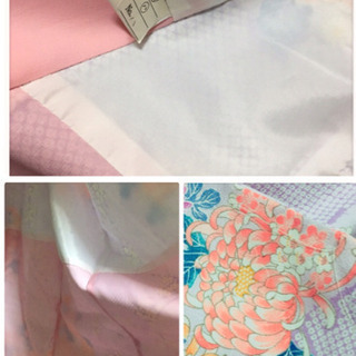 ［美品✲ﾟ未使用］着物  訪問着 紬 小紋 お出掛け 約155cmの方