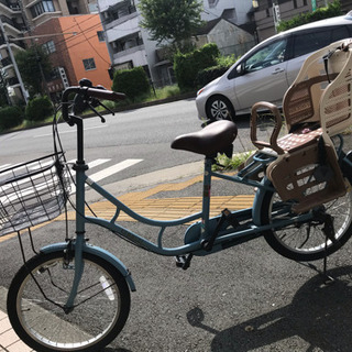 子供乗せ自転車※電動ではありません。