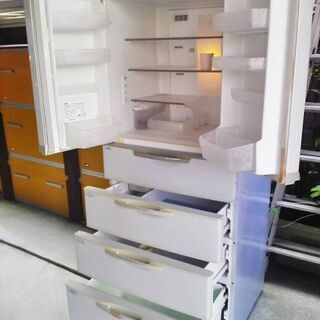 サンヨー 大型冷蔵庫 470リッター (相談で配達致します) - キッチン家電