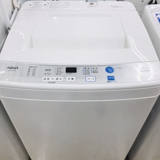 6ヶ月間動作保証対応 2015年製 AQUA 4.5Kg 洗濯機 【トレファク上福岡 ...