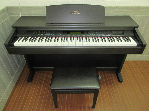 ss0078　ヤマハ　電子ピアノ　クラビノーバ　CVP-92　椅子付き　YAMAHA　Clavinova　デジタルピアノ　ダークブラウン　88鍵盤　ペダル付　自動伴奏　鍵盤楽器