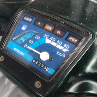 スズキ　バーディー　カブ　BA14A　メーター