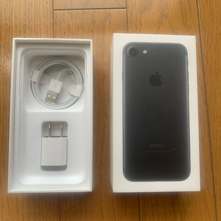 iPhone７用の箱と付属品