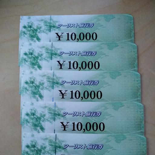 ①近畿日本ツ―リスト旅行券10000円×5枚 追記有り 【公式通販】 ①近畿日本ツ―リスト旅行券10000円×5枚 追記有り 【公式通販】