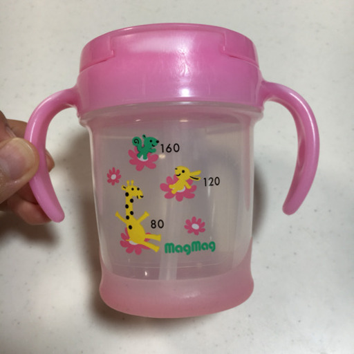 ピジョン マグマグ アカチャンホンポ限定カラー Hks 井荻のベビー用品 授乳 お食事用品 の中古あげます 譲ります ジモティーで不用品の処分