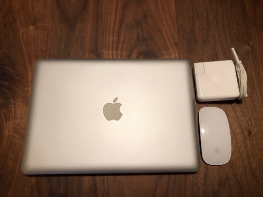 MacBook Pro A1278◆Late 2011◆Core i5/2.4GHz/4GB/新品SSD 480GB◆13型◆OS 10.9.5◆85W Magsafe◆マジックマウス◆充放電39回