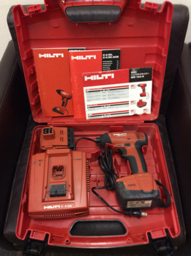 HILTI SID-144A バッテリー式インパクトドライバー 充電器 バッテリー2個