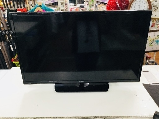 安心1年保証！SHARPの32インチ液晶テレビ入荷