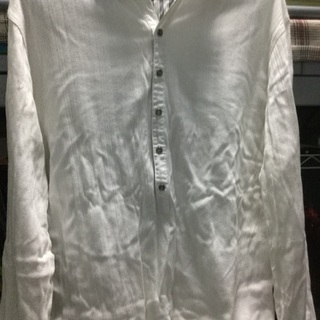 Men's Bigi メンズビギ 白ロング Tシャツ Lサイズ