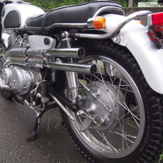 ホンダ　CL72　実動　ガソリンタンク（タイプ1　実動車　CL77エンジン　国内正規　CL300　旧車絶版　動画あり　スクランブラー　CB72 CBM72 250 ホンダドリーム 検索CB250 CB72 CL72 実働 バイク車体