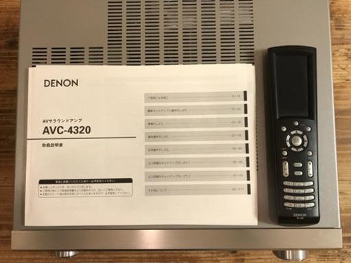 【DENON（デノン）】AVC-4320 7.1ch AVアンプ