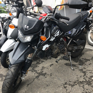 Kawasaki  KSR110プロ  セル始動  社外マフラー...