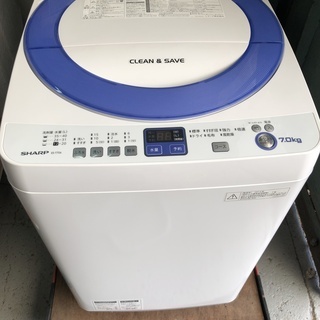 生活家電 SHARP 7キロ 洗濯機 2014年製 お譲りします