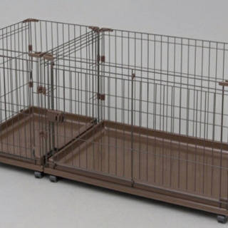 アイリスオーヤマ P-CS-1400 コンビネーションサークルブラウン犬用 猫