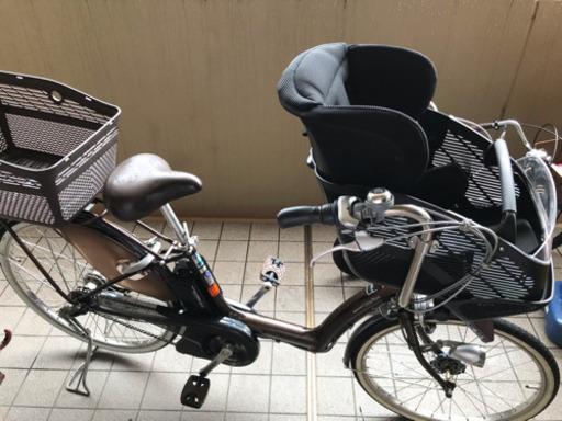 新基準 ヤマハ PAS チャイルドシート 2人乗せ