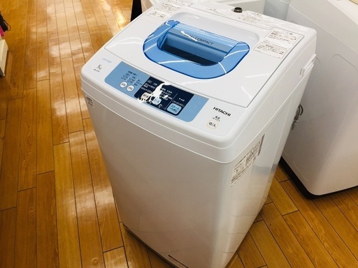 【トレファク鶴ヶ島店】HITACHI 5.0kg 全自動洗濯機