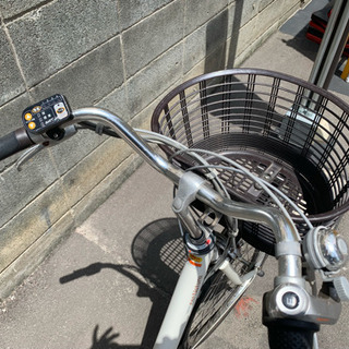 電動自転車 ヤマハ PAS Natura 6Ah 26 白 電動アシスト付き自転車