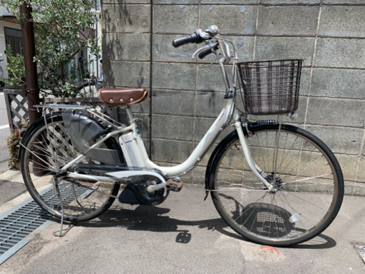 電動自転車 ヤマハ PAS Natura  6Ah  26  白  電動アシスト付き自転車