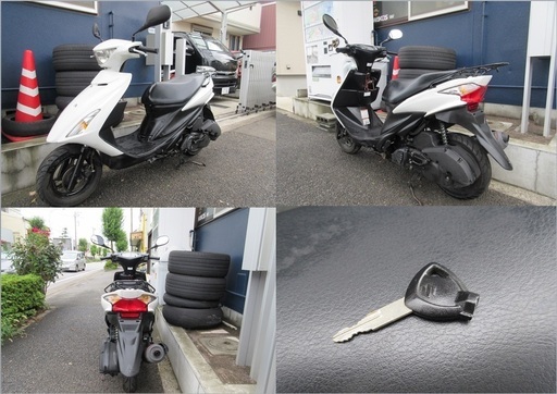 埼玉川口発！スズキ　アドレスＶ１２５Ｓ　ホワイト　即引渡し可能！ 埼玉川口発！スズキ アドレスV125S ホワイト 即引渡し可能！ 埼玉