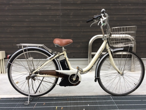 地域限定　ヤマハ　パス　リチウム　26インチ　白　アシスタ　ビビ　神戸市　電動自転車
