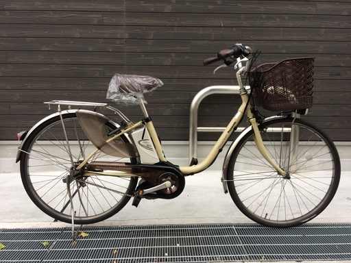 地域限定　パナソニック　ビビ　スペシャル7　新基準　子供乗せ　8AH　アイボリー　ナチュラ　アシスタ　神戸市　電動自転車
