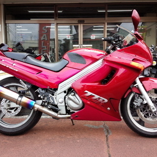 NO.2844　ＺＺＲ２５０　水冷４サイクル８バルブ２気筒２５０ｃｃエンジン　ＳＡＮＳＥＩ集合マフラー　バックステップ　ワインレッド　☆彡