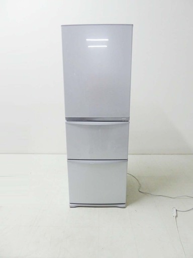 TOSHIBA 東芝 冷凍冷蔵庫 3ドア 置けちゃうスリム GR-38ZY(SS) 375L 2014年製