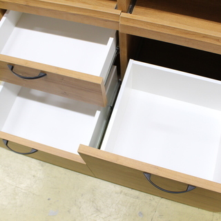 J08301)【美品】ビーカンパニー B-COMPANY 食器棚 コチーナ Cocina 