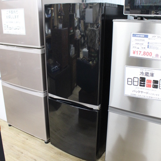 J08302)【美品・高年式！】東芝 TOSHIBA 2ドア 冷凍冷蔵庫 GR-P15BS(K