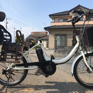 ８－３５　電動自転車ヤマハパスバビー　20インチ　充電器なし