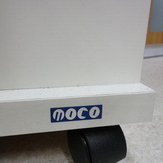 moco/モコ フナモコ ローキッチンボード ホワイト キャスター付 