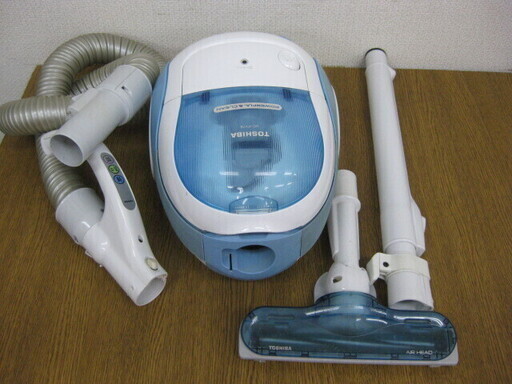 東芝 TOSHIBA 紙パック式掃除機 クリーナー VC-PY7E(L) 2009年製