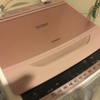 HITACHI 2015年式洗濯機 美品です。