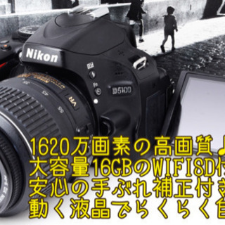 ❄シャッター数385枚 自撮りOK 入門モデル Nikon D5100 一眼レフ