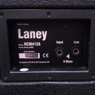 Yオ】 ギターアンプキャビネット セール中 Laney HCM412A 中古