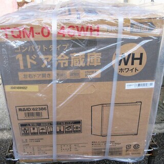 とと ☆新品 Elec-Diamond セカンド冷蔵庫に最適 TQM-0146-WH 46L 1ドア