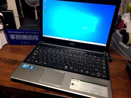 Windows10！Core i3搭載！メモリ6GB！バッテリー6時間表示！13インチノートパソコン！