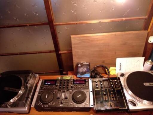 DJターンテーブルセット