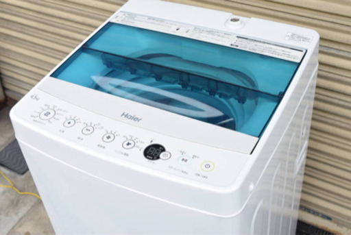 配送無料 2018年製 HAIER 4.5kg ステンレス槽 洗濯機⭕️当日配送