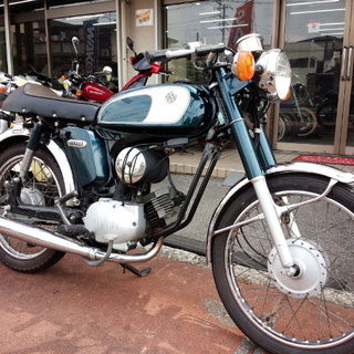 NO.2847　ＹＢ－１ ２サイクルエンジン クラッチ付き４速ミッション車　スワローハンドル　グリーン　☆彡