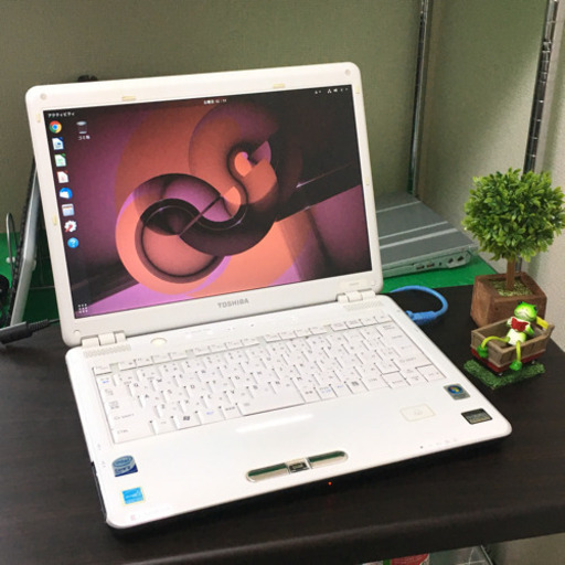 東芝 13.3インチ メモリ3GB HDD250GB LinuxOS office HDMI ノートパソコン