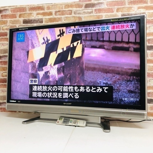 即日受渡可‍♀️ SHARP AQUOS 亀山モデル 46V型 液晶テレビ 15,000円
